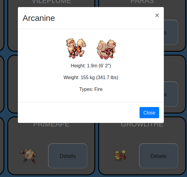 Simple JS Pokedex App Image